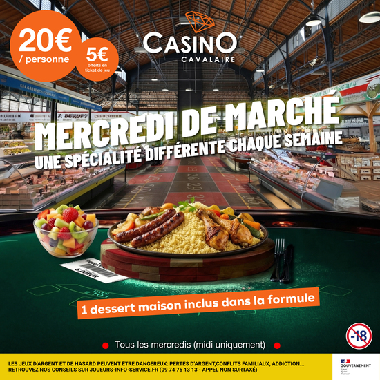 MERCREDI DE MARCHÉ (Avril)