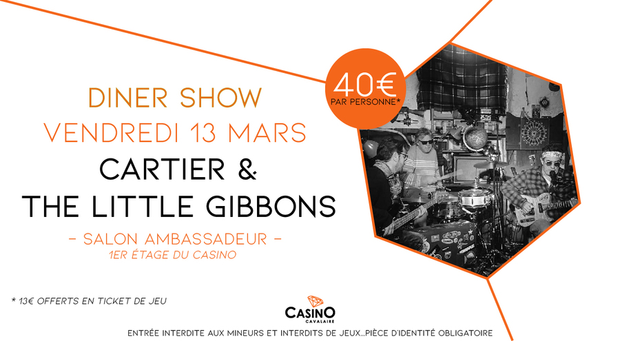 CARTIER AND THE LITTLE GIBBONS en concert CARTIER AND THE LITTLE GIBBONS en concert