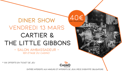 CARTIER AND THE LITTLE GIBBONS en concert CARTIER AND THE LITTLE GIBBONS en concert