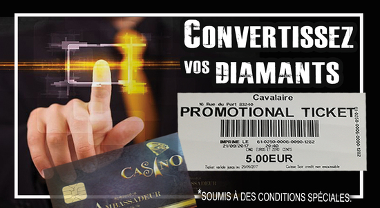 CONVERTISSEZ VOS DIAMANTS AMBASSADEUR!! CONVERTISSEZ VOS DIAMANTS AMBASSADEUR!!