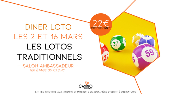 Dîner Loto de Mars Dîner Loto de Mars