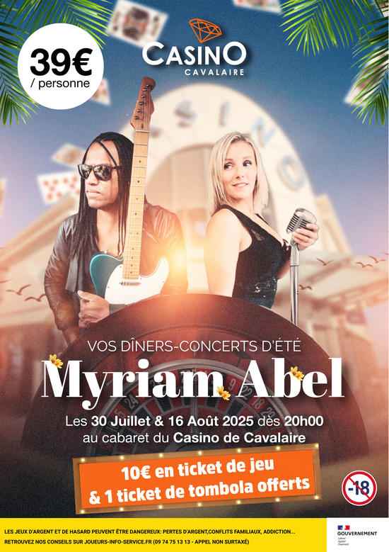 MYRIAM ABEL EN DÎNERS-CONCERTS MYRIAM ABEL EN DÎNERS-CONCERTS
