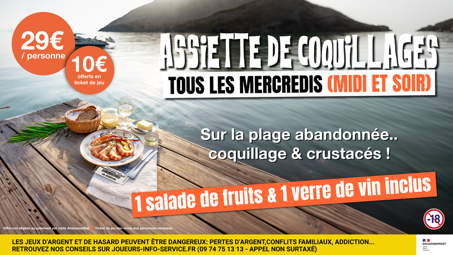 ASSIETTE DE COQUILLAGES