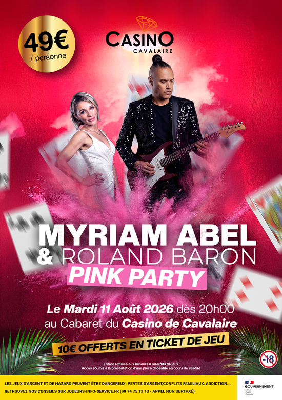 PINK PARTY AVEC MYRIAM ABEL