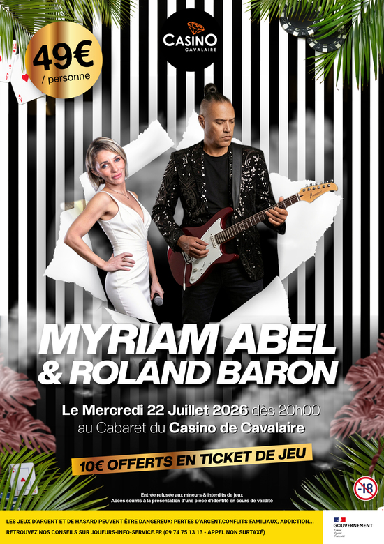 BLACK / WHITE NIGHT AVEC MYRIAM ABEL