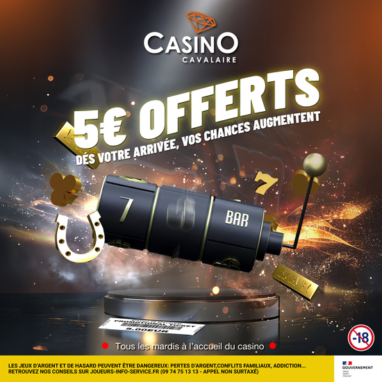 5€ OFFERTS À TOUS