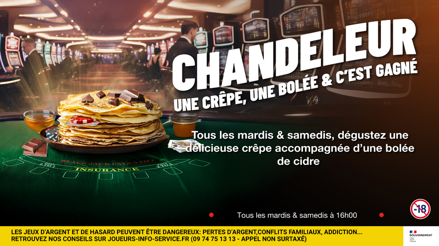 CHANDELEUR AU CASINO