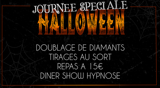 JOURNÉE SPÉCIALE HALLOWEEN JOURNÉE SPÉCIALE HALLOWEEN