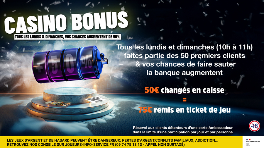 CASINO BONUS