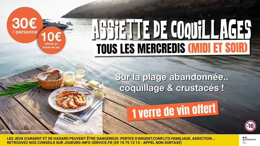ASSIETTE DE COQUILLAGES