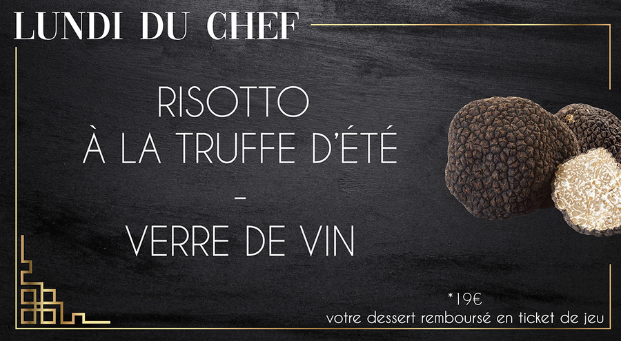 LUNDI DU CHEF LUNDI DU CHEF