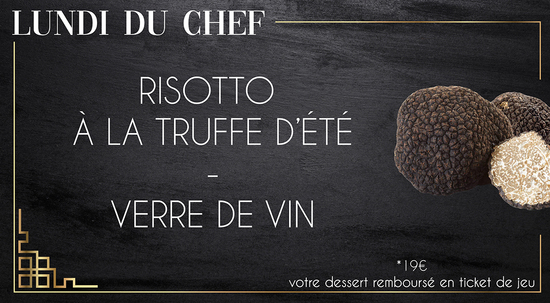 LUNDI DU CHEF LUNDI DU CHEF