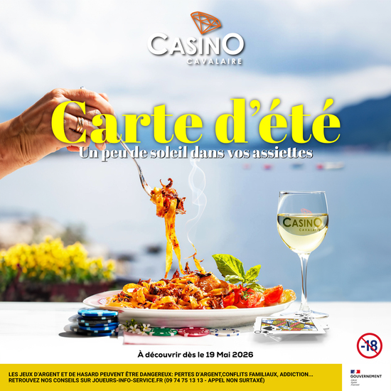 Nouvelle carte d'été