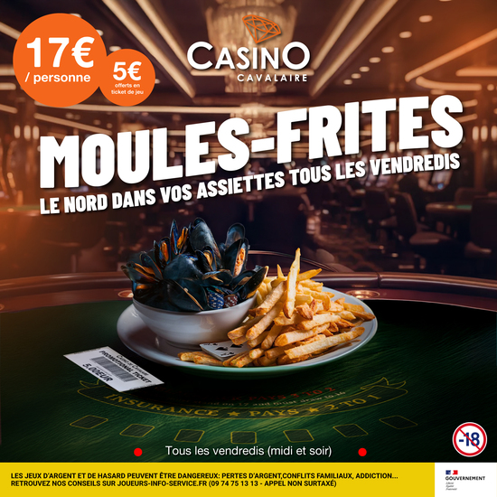 MOULES-FRITES (MARS)