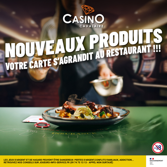 DU NOUVEAU AU RESTAURANT
