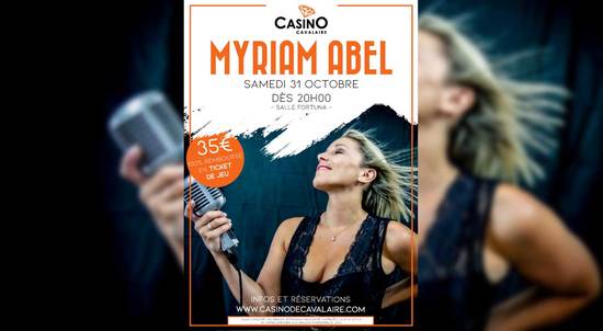 ANNULÉ !!! MYRIAM ABEL EN CONCERT ANNULÉ !!! MYRIAM ABEL EN CONCERT