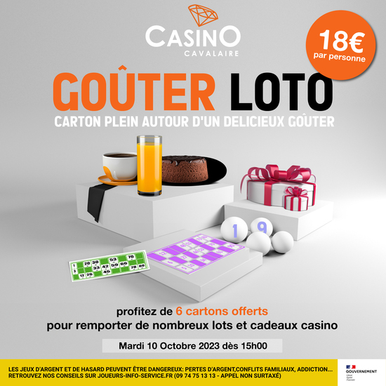 GOÛTER-LOTO GOÛTER-LOTO