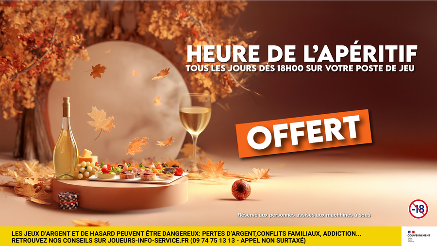 APERITIF OFFERT