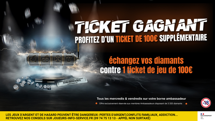 TICKET GAGNANT