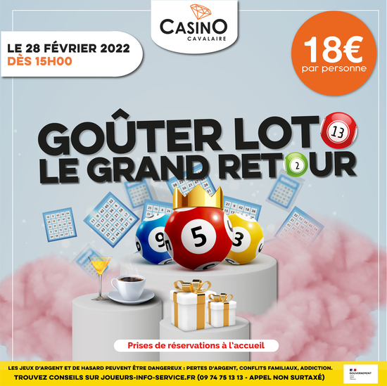 Goûter Loto (Février) Goûter Loto (Février)
