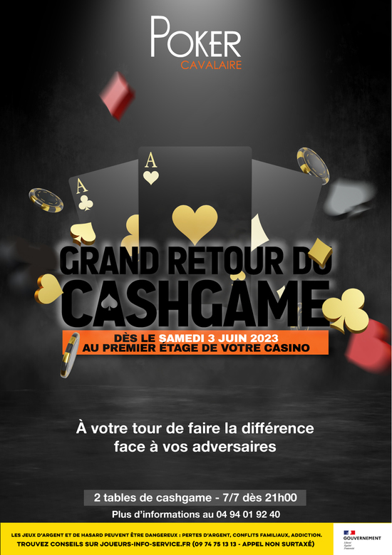 GRAND RETOUR DU POKER GRAND RETOUR DU POKER